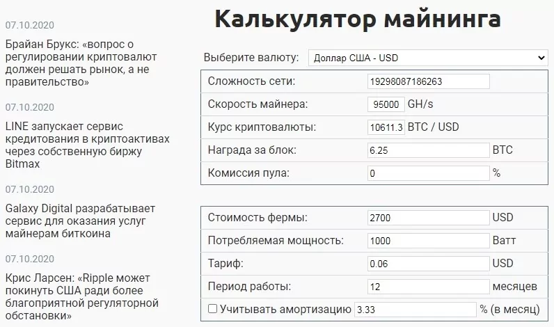 Ферма для майнинга биткоинов